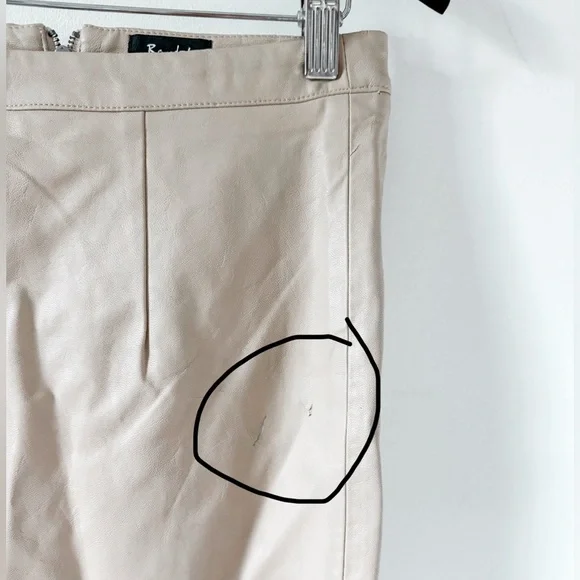 Bardot Faux Leather Skirt - Picture 3 of 3